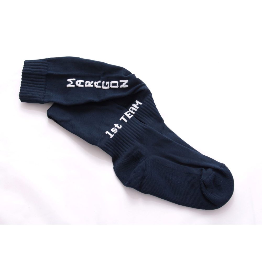 0th Team White Cricket Socks